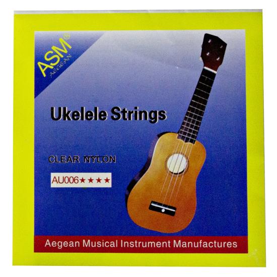 ASM Aegean Ukulele Teli Takım Şeffaf